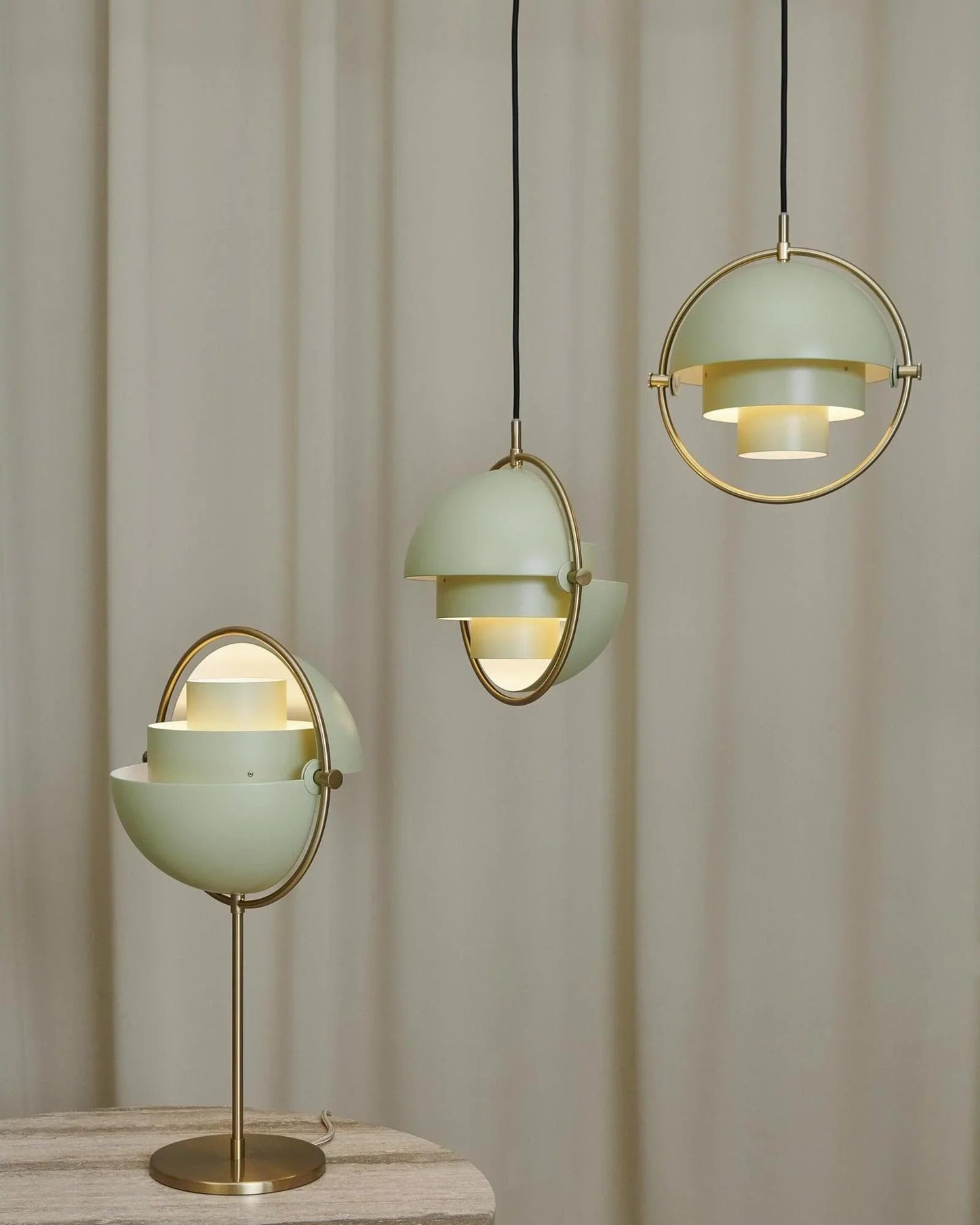 Brass Pendant Light — Modern Statement Ambiance