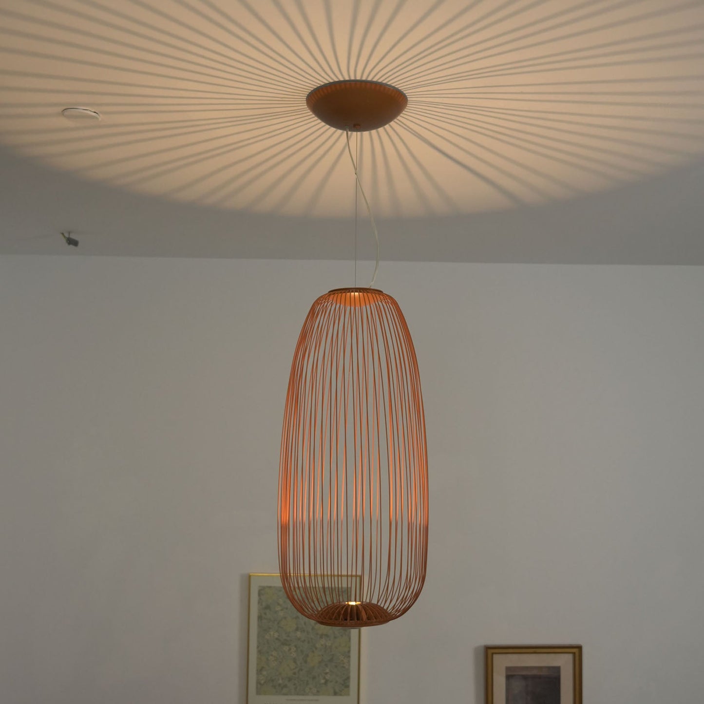 Wire Mesh Pendant Light — Sculptural Light Play