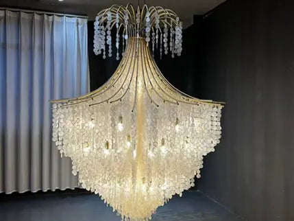 The Art of Light: Behind the Scenes of Composing a Bespoke Mother-of-Pearl Chandelier