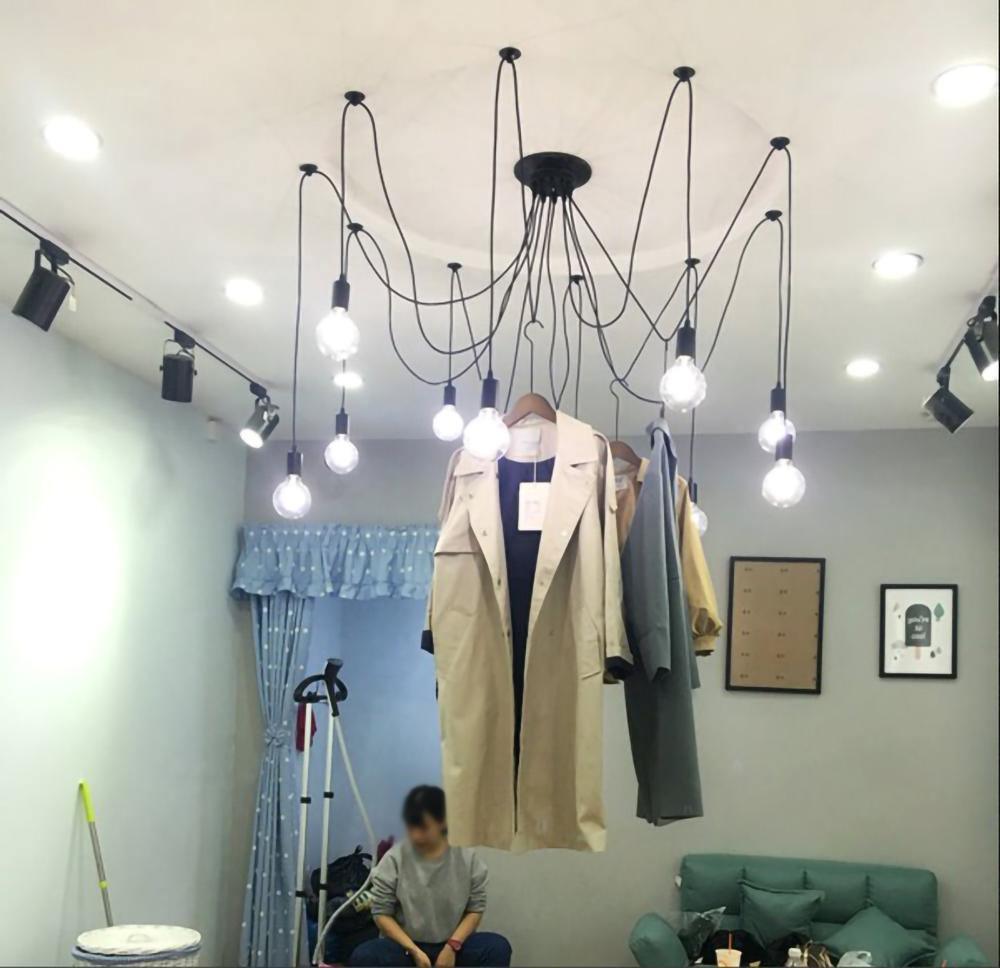 Matte Black Pendant Light — Industrial Statement - LumoTrot
