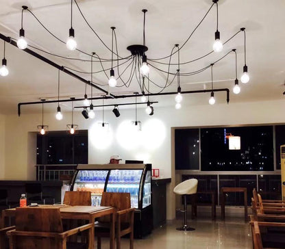Matte Black Pendant Light — Industrial Statement - LumoTrot