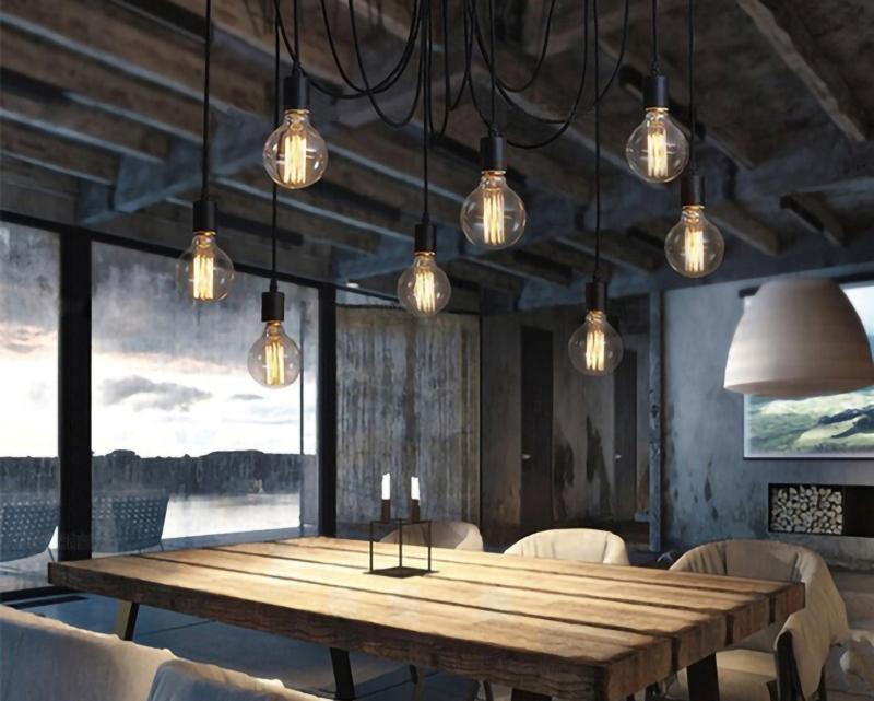 Matte Black Pendant Light — Industrial Statement - LumoTrot