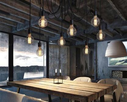 Matte Black Pendant Light — Industrial Statement - LumoTrot