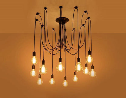 Matte Black Pendant Light — Industrial Statement