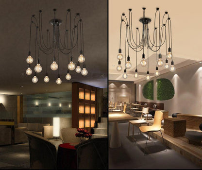 Matte Black Pendant Light — Industrial Statement