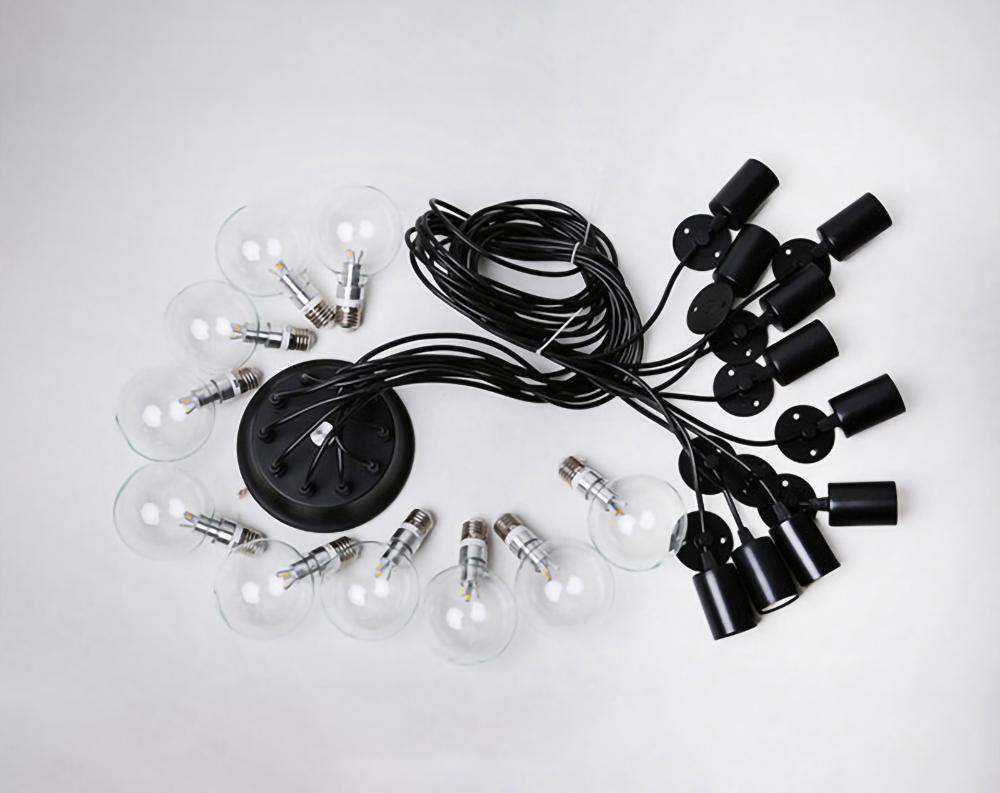 Matte Black Pendant Light — Industrial Statement