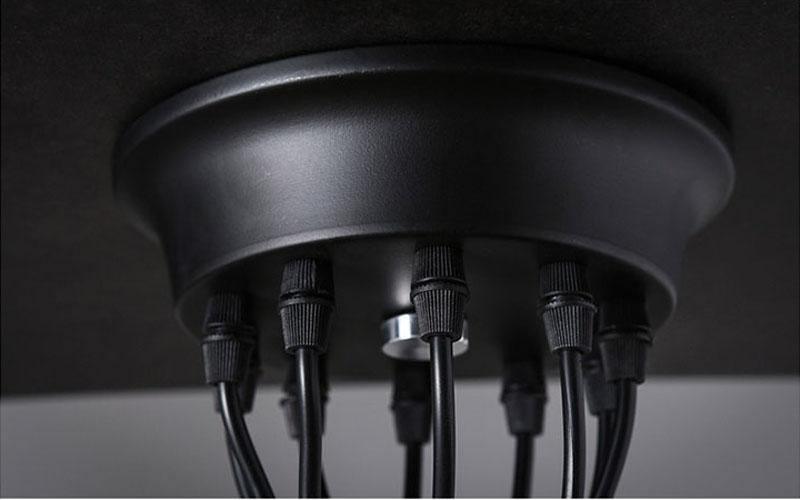 Matte Black Pendant Light — Industrial Statement