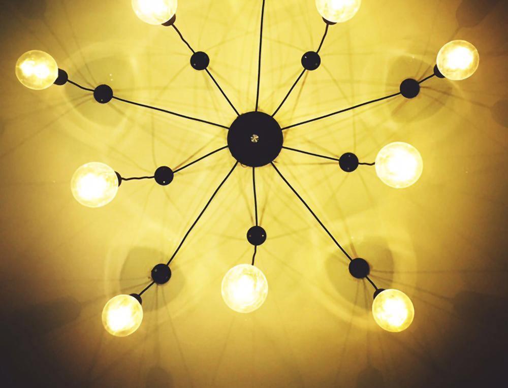 Matte Black Pendant Light — Industrial Statement