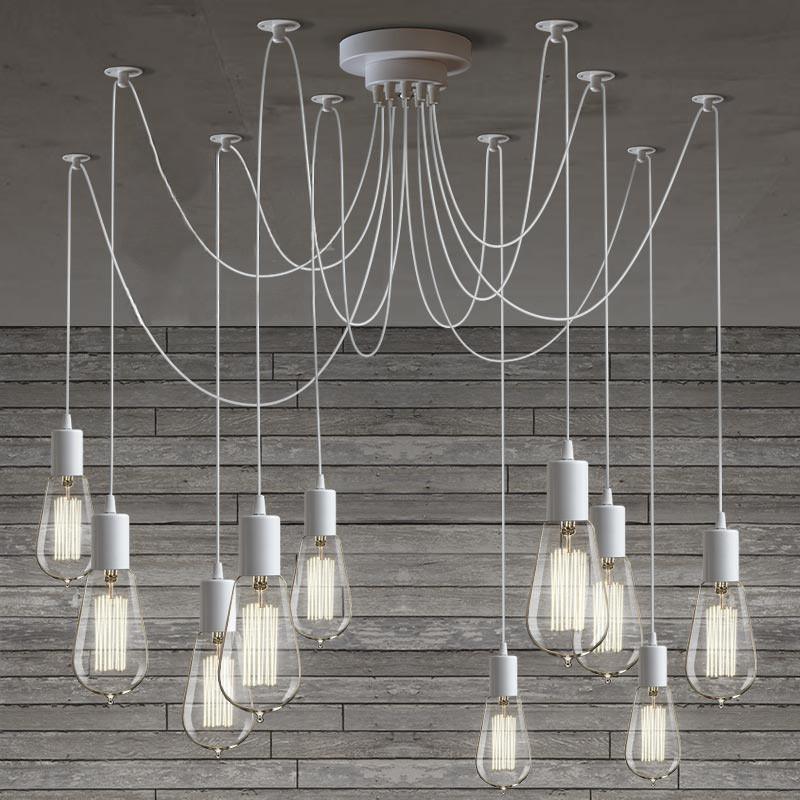 Matte Black Pendant Light — Industrial Statement