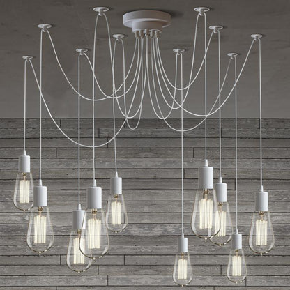 Matte Black Pendant Light — Industrial Statement