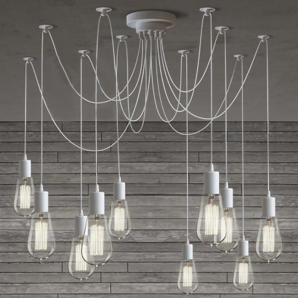 Matte Black Pendant Light — Industrial Statement