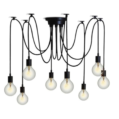 Matte Black Pendant Light — Industrial Statement - LumoTrot