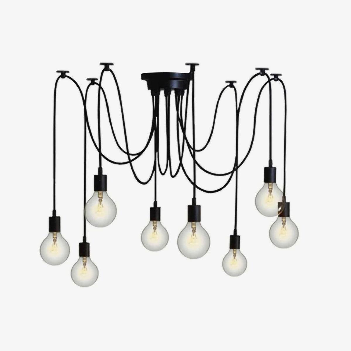 Matte Black Pendant Light — Industrial Statement - LumoTrot