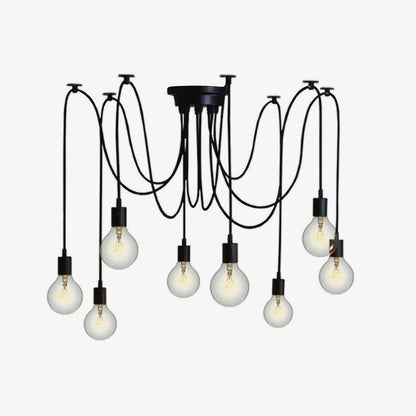 Matte Black Pendant Light — Industrial Statement - LumoTrot