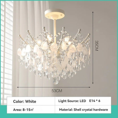 Blue Crystal Tiered Chandelier - LumoTrot