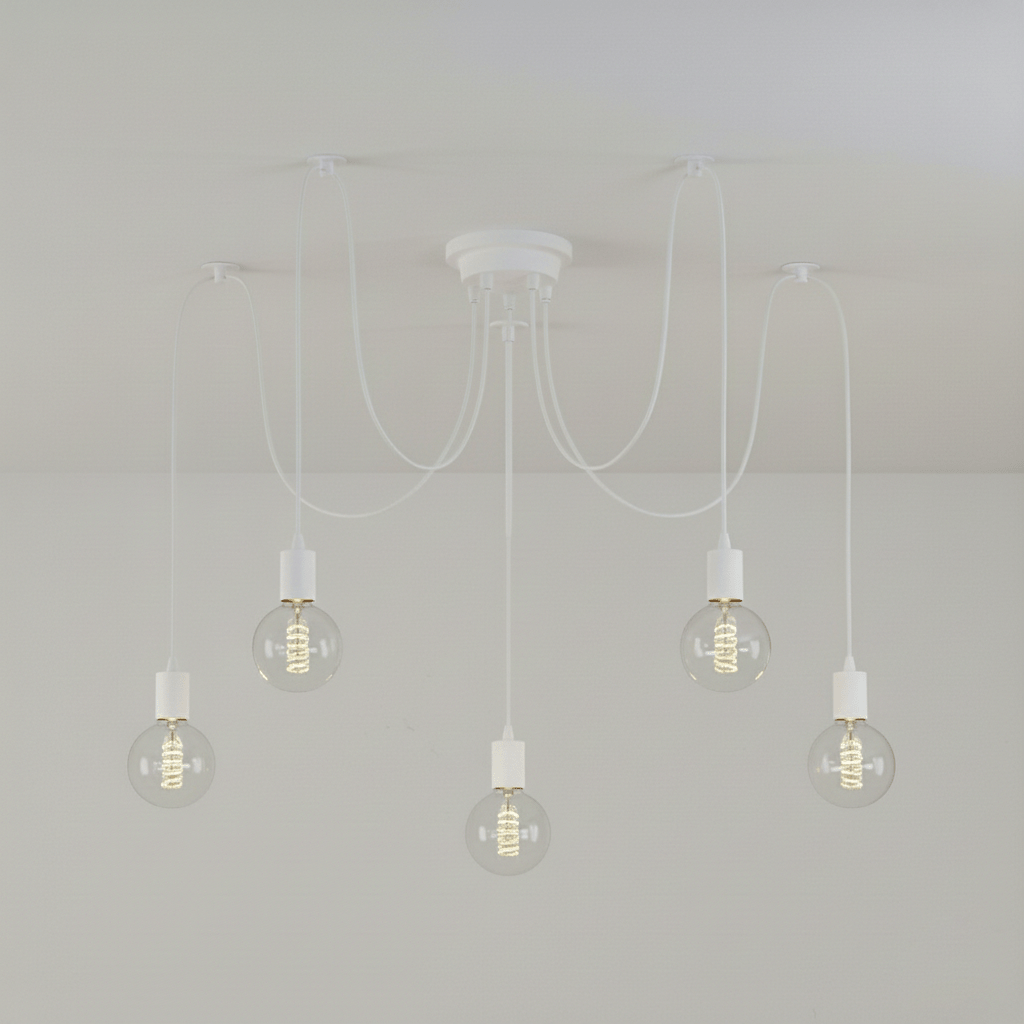 Matte Black Pendant Light — Industrial Statement