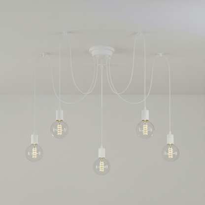 Matte Black Pendant Light — Industrial Statement