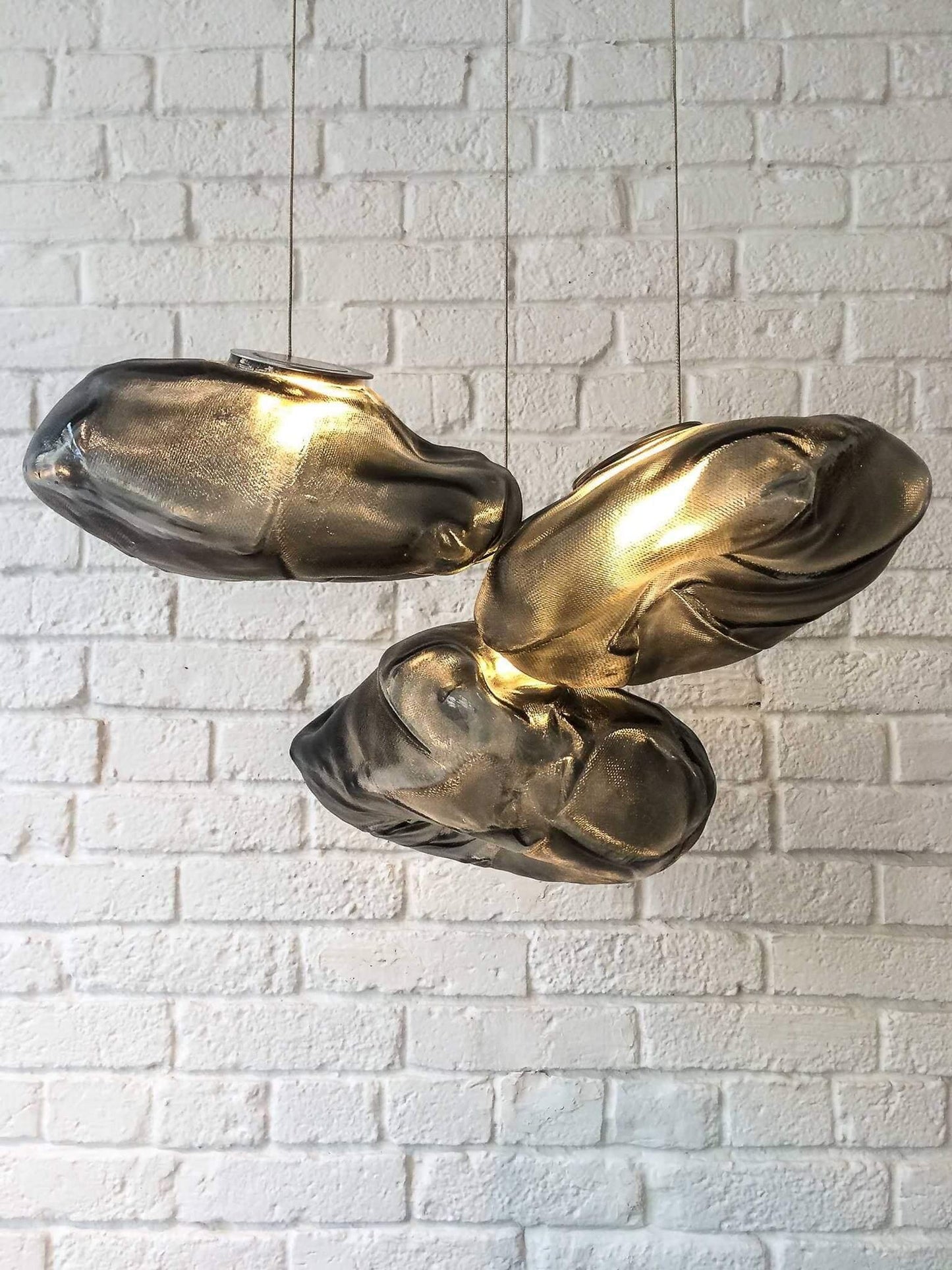 Blown Glass Pendant Light — Ethereal Ambiance