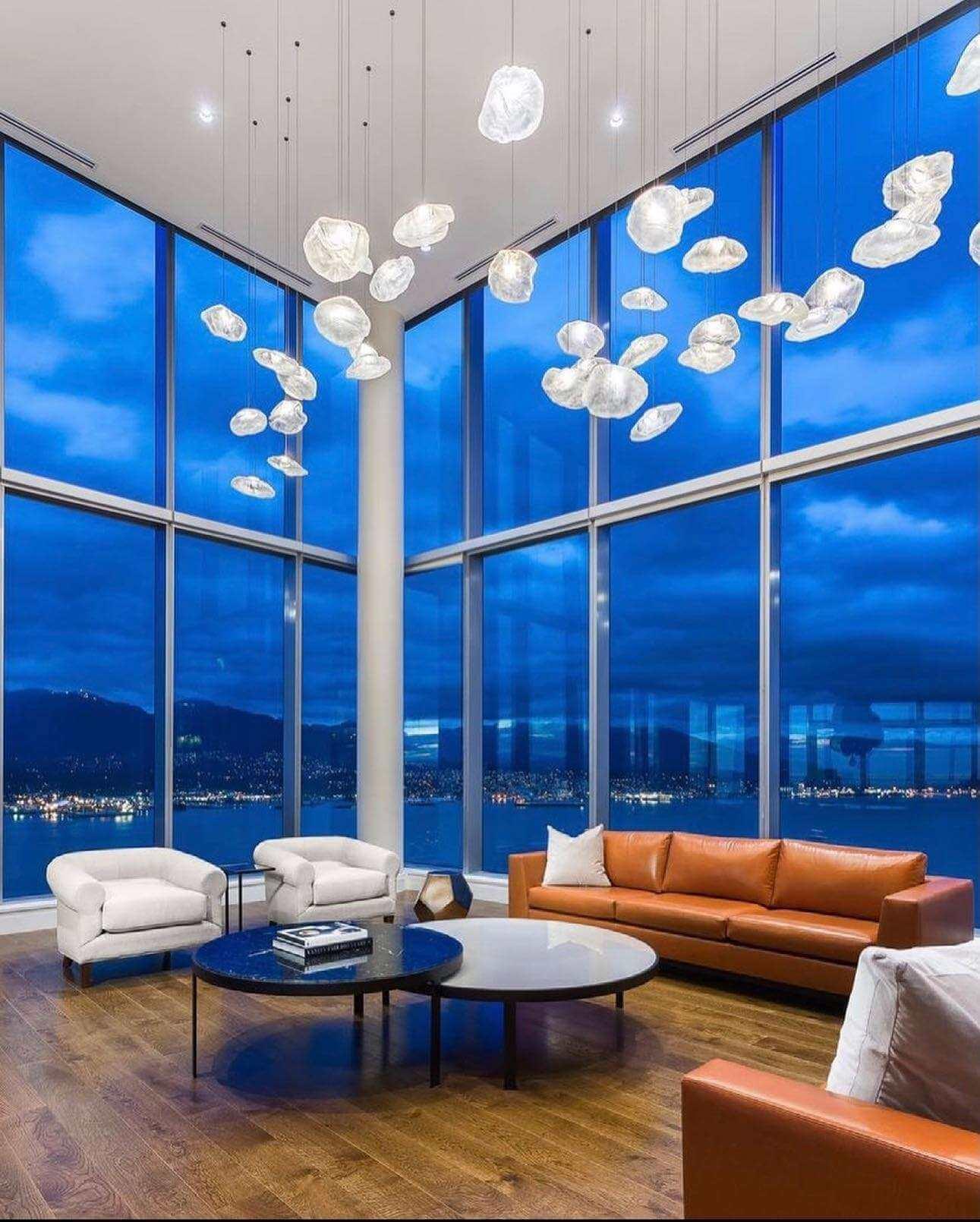 Blown Glass Pendant Light — Ethereal Ambiance