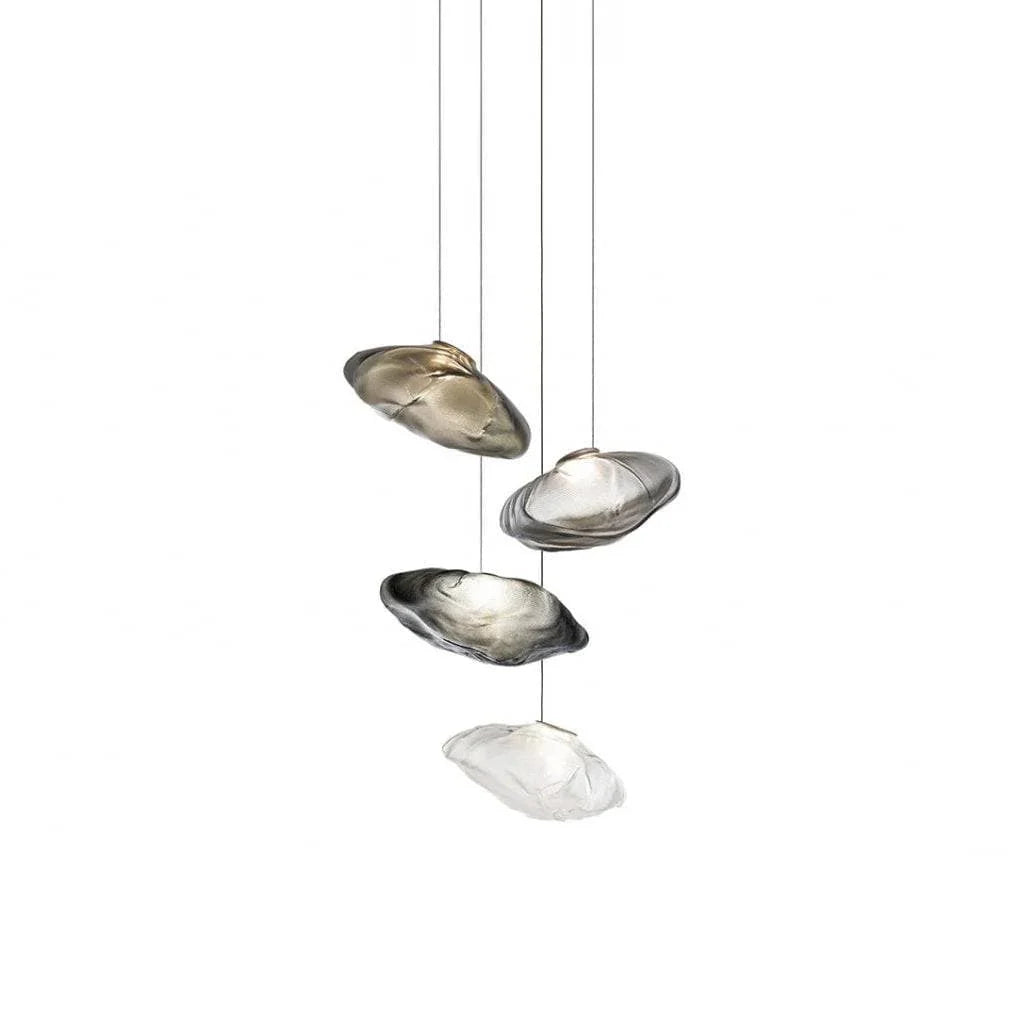 Organic Blown Glass Pendant Light - Modern Style by Lumotrot