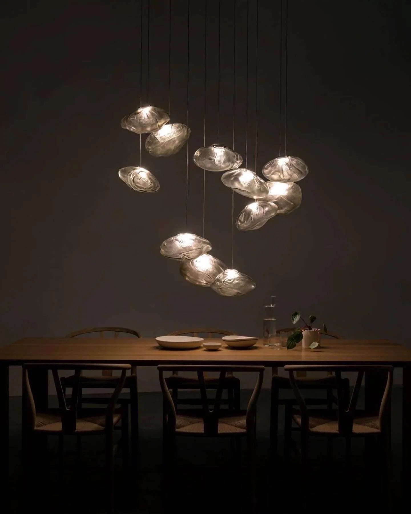 Blown Glass Pendant Light — Ethereal Ambiance
