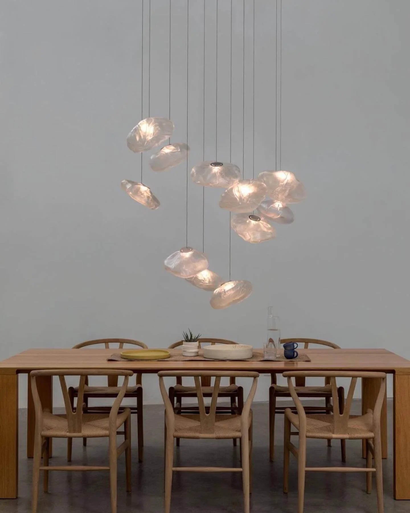 Blown Glass Pendant Light — Ethereal Ambiance