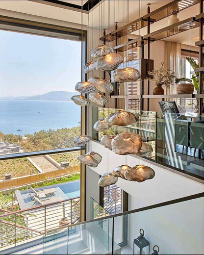 Blown Glass Pendant Light — Ethereal Ambiance