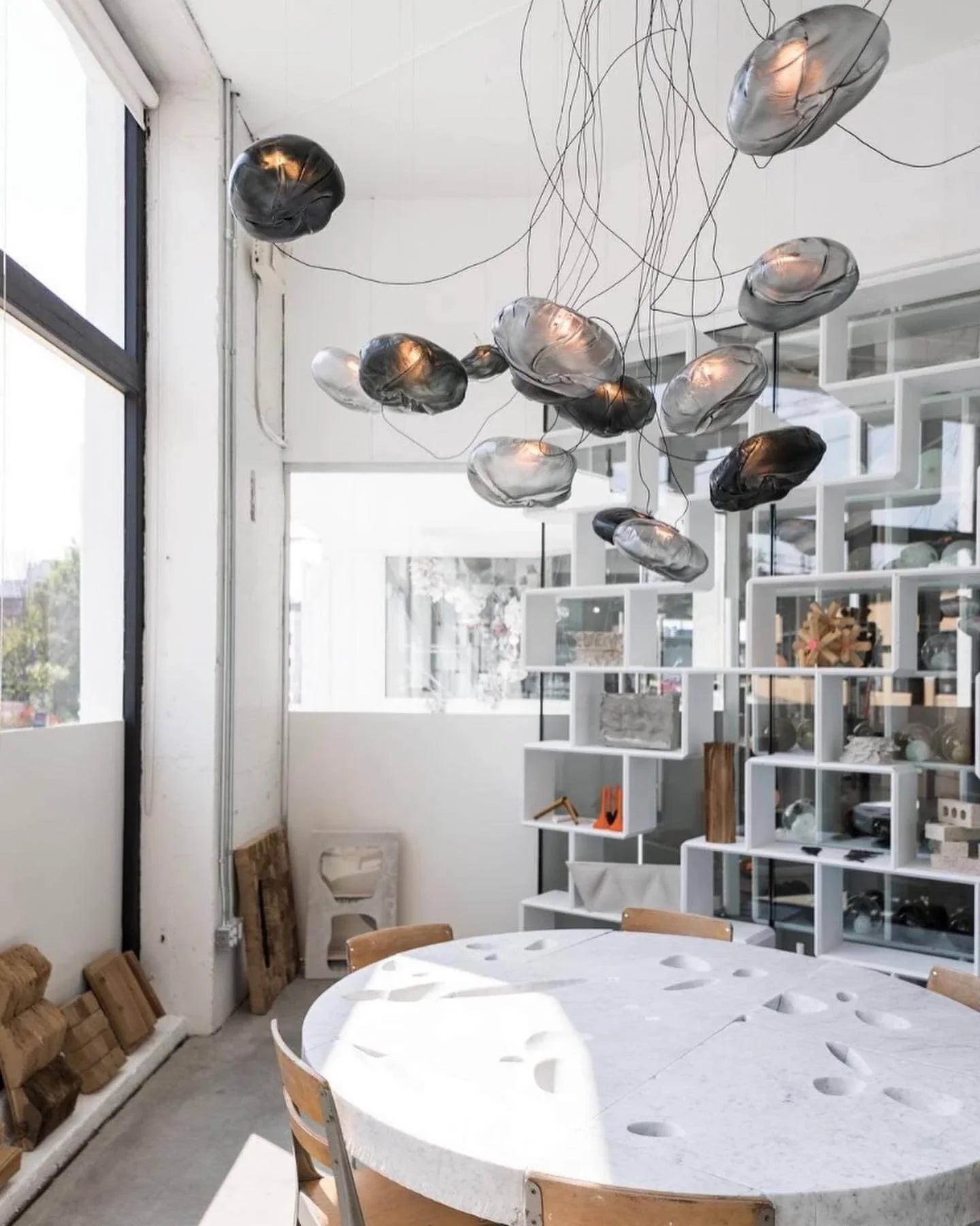 Blown Glass Pendant Light — Ethereal Organic Ambiance - LumoTrot