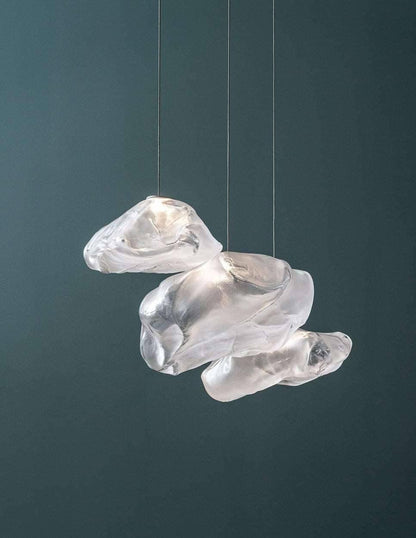 Blown Glass Pendant Light — Ethereal Ambiance