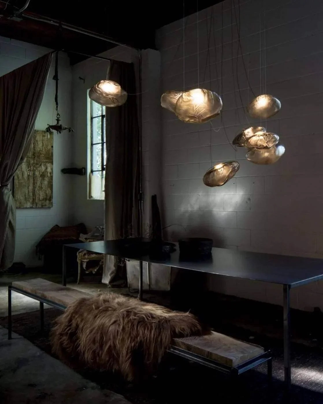Blown Glass Pendant Light — Ethereal Organic Ambiance - LumoTrot