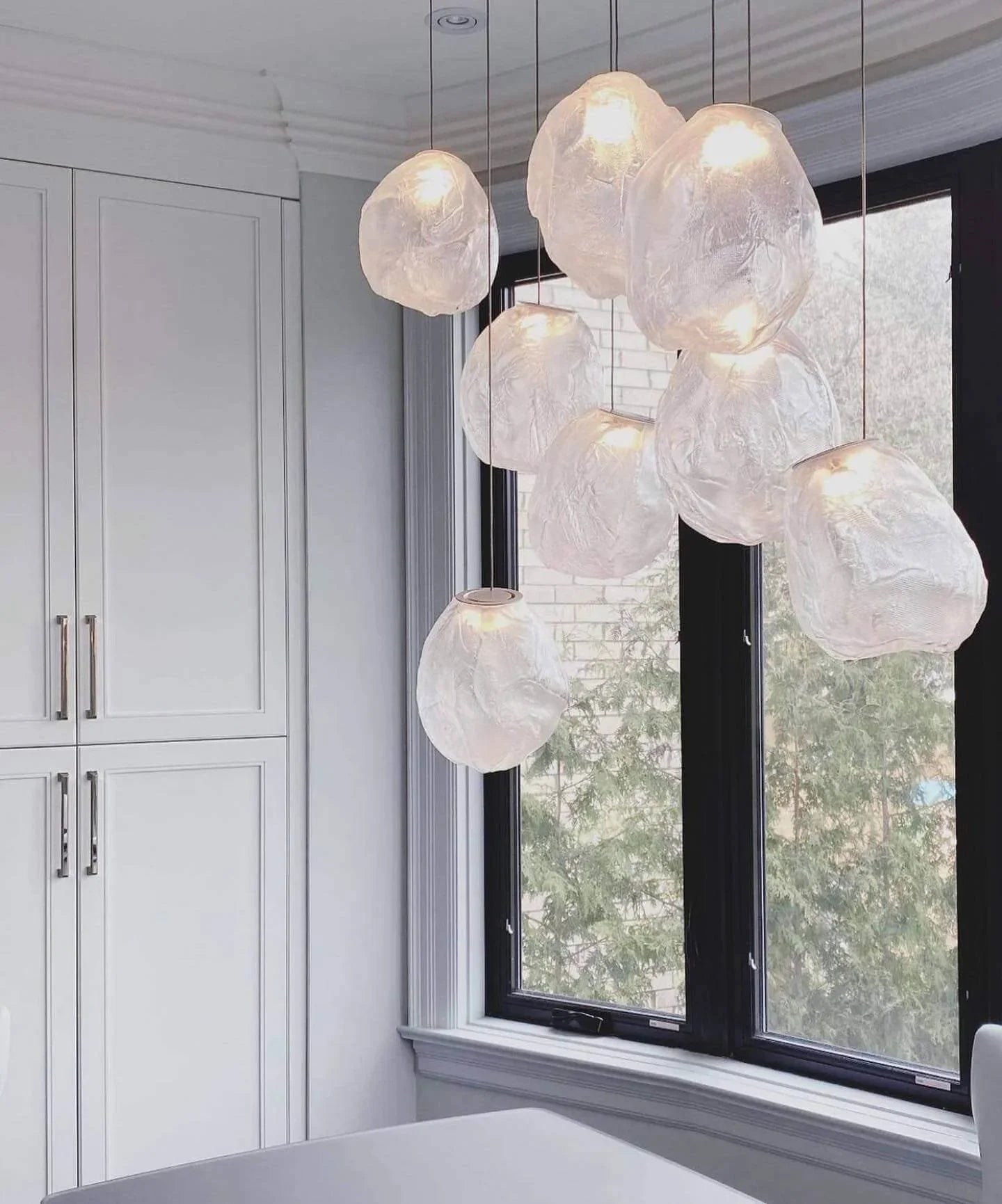 Blown Glass Pendant Light — Ethereal Ambiance