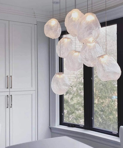 Blown Glass Pendant Light — Ethereal Ambiance