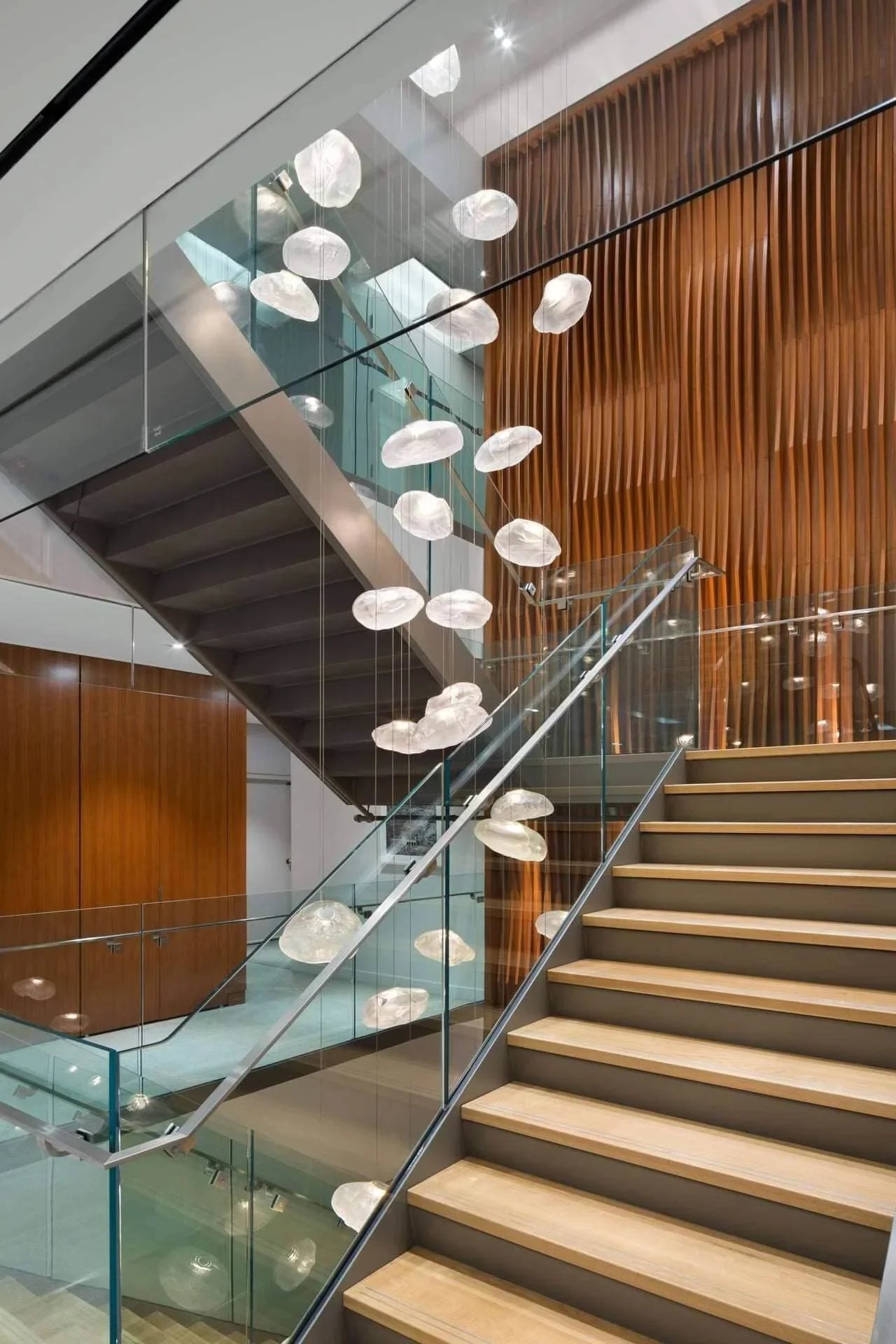 Blown Glass Pendant Light — Ethereal Ambiance