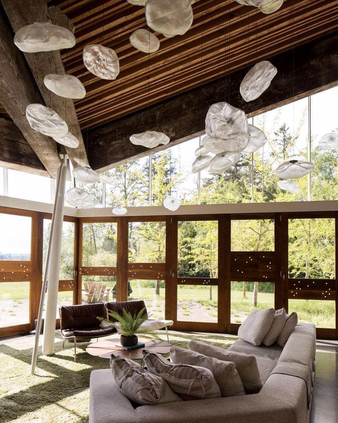 Blown Glass Pendant Light — Ethereal Ambiance