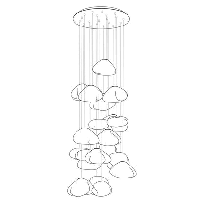 Blown Glass Pendant Light — Ethereal Ambiance