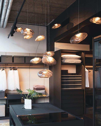 Blown Glass Pendant Light — Ethereal Ambiance
