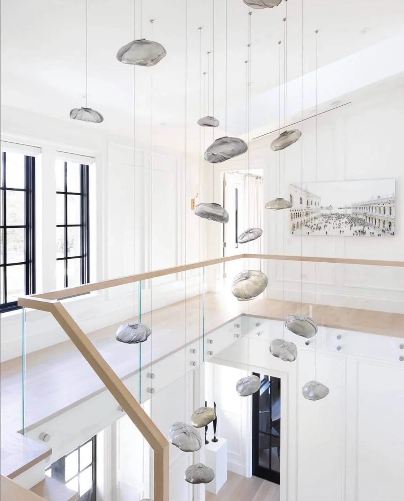 Blown Glass Pendant Light — Ethereal Organic Ambiance - LumoTrot