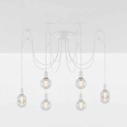 Matte Black Pendant Light — Industrial Statement