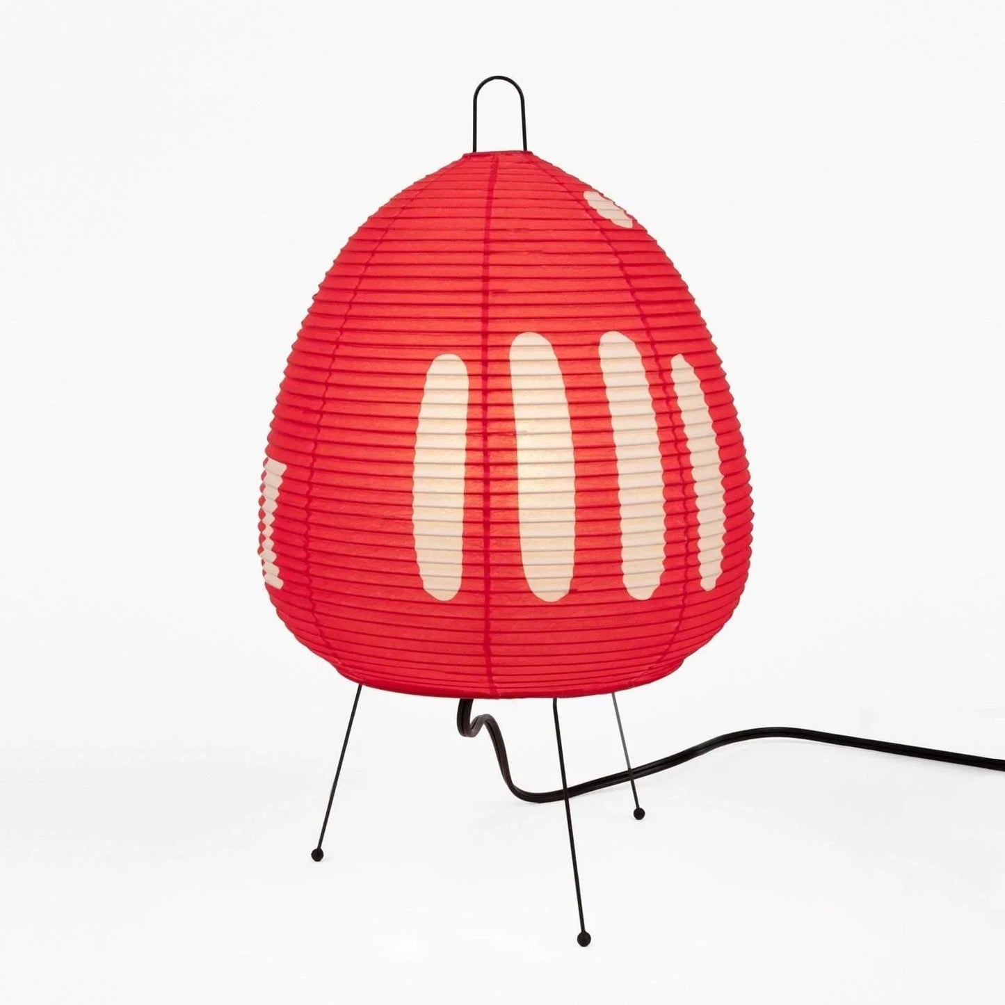 Washi Paper Table Lamp — Soft Japandi Glow - LumoTrot