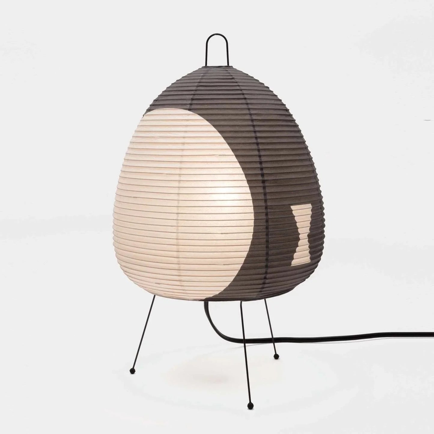 Washi Paper Table Lamp — Soft Japandi Glow - LumoTrot