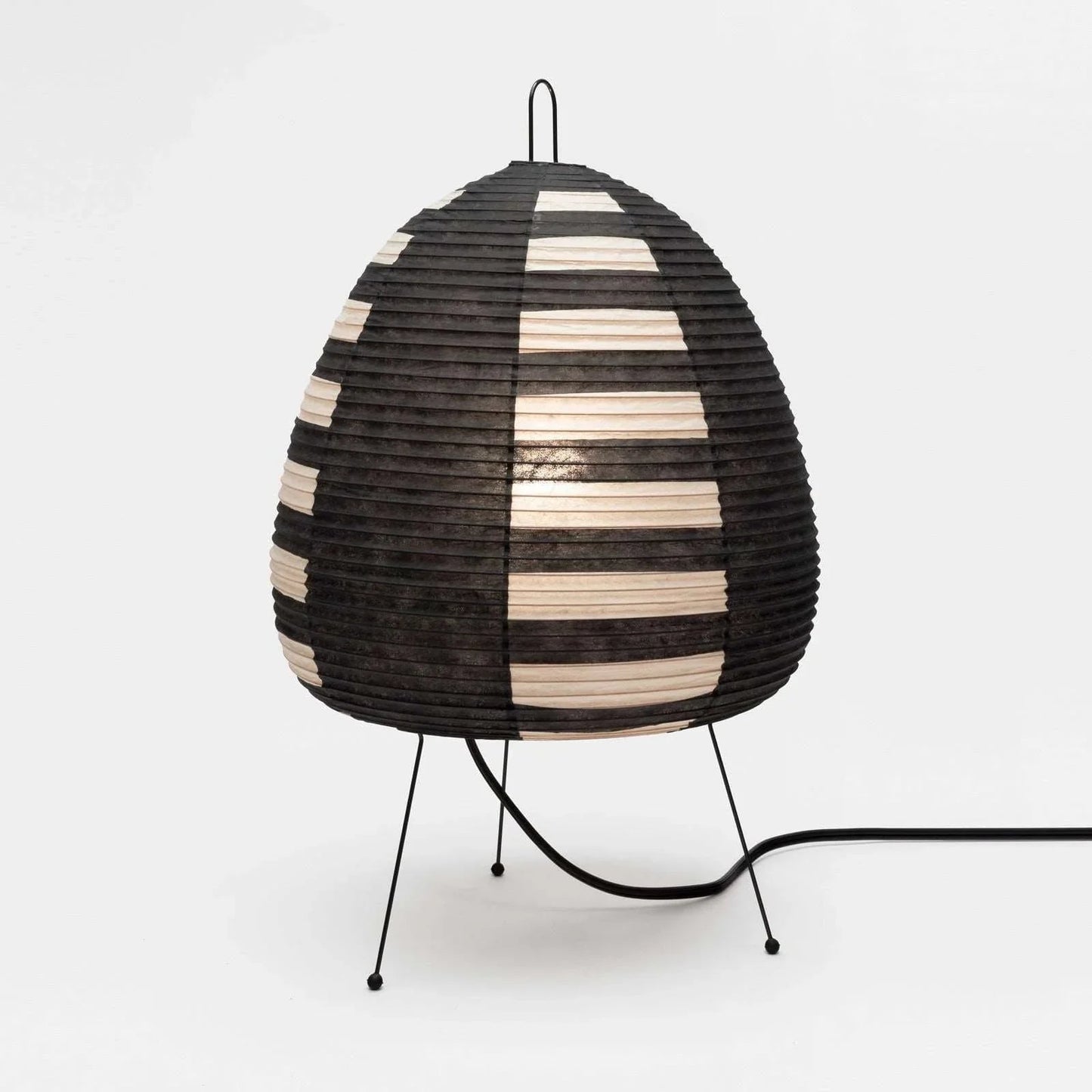 Washi Paper Table Lamp — Soft Japandi Glow - LumoTrot