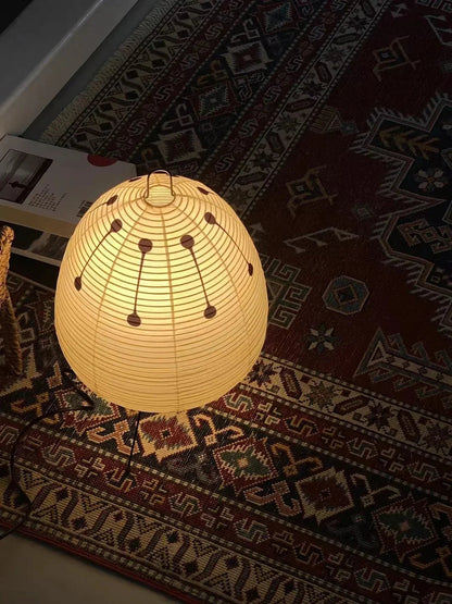 Washi Paper Table Lamp — Soft Ambient Light