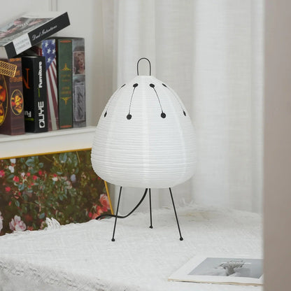 Washi Paper Table Lamp — Soft Ambient Light