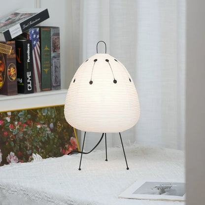 Washi Paper Table Lamp — Soft Ambient Light