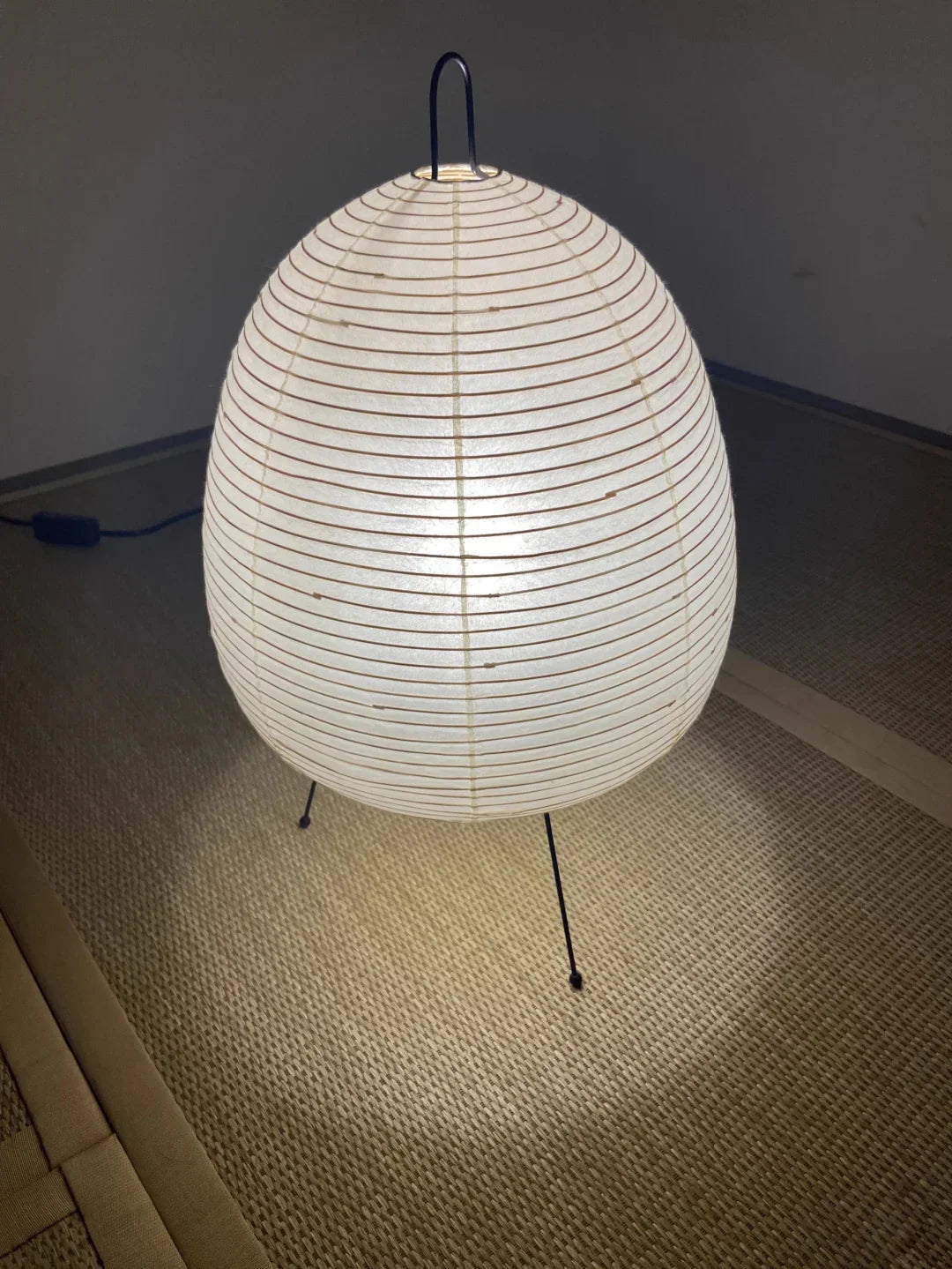 Washi Paper Table Lamp — Soft Ambient Light