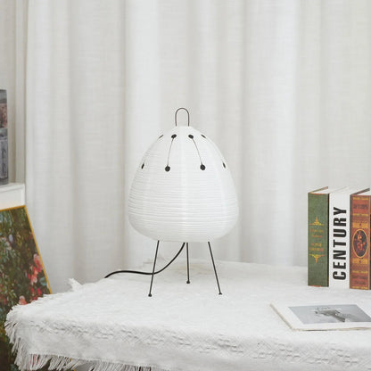 Washi Paper Table Lamp — Soft Ambient Light