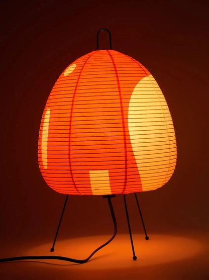 Washi Paper Table Lamp — Soft Ambient Light