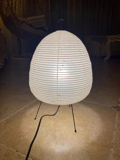 Washi Paper Table Lamp — Soft Ambient Light