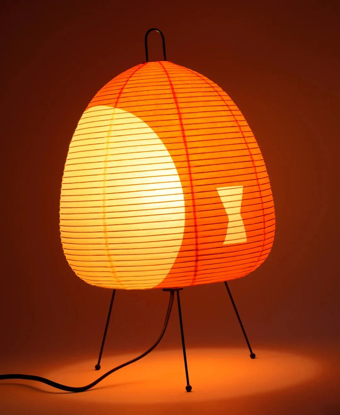 Washi Paper Table Lamp — Soft Ambient Light