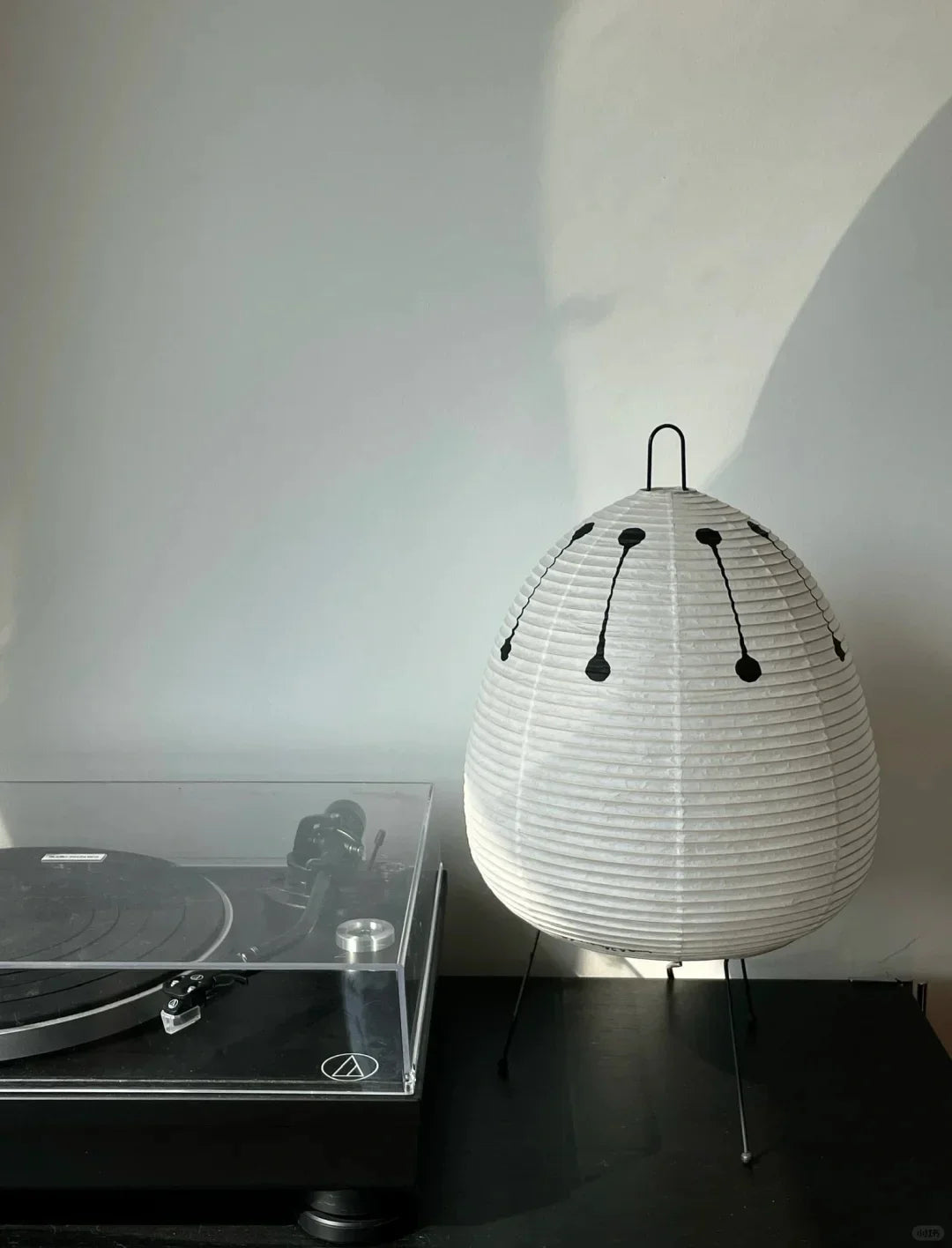Washi Paper Table Lamp — Soft Ambient Light